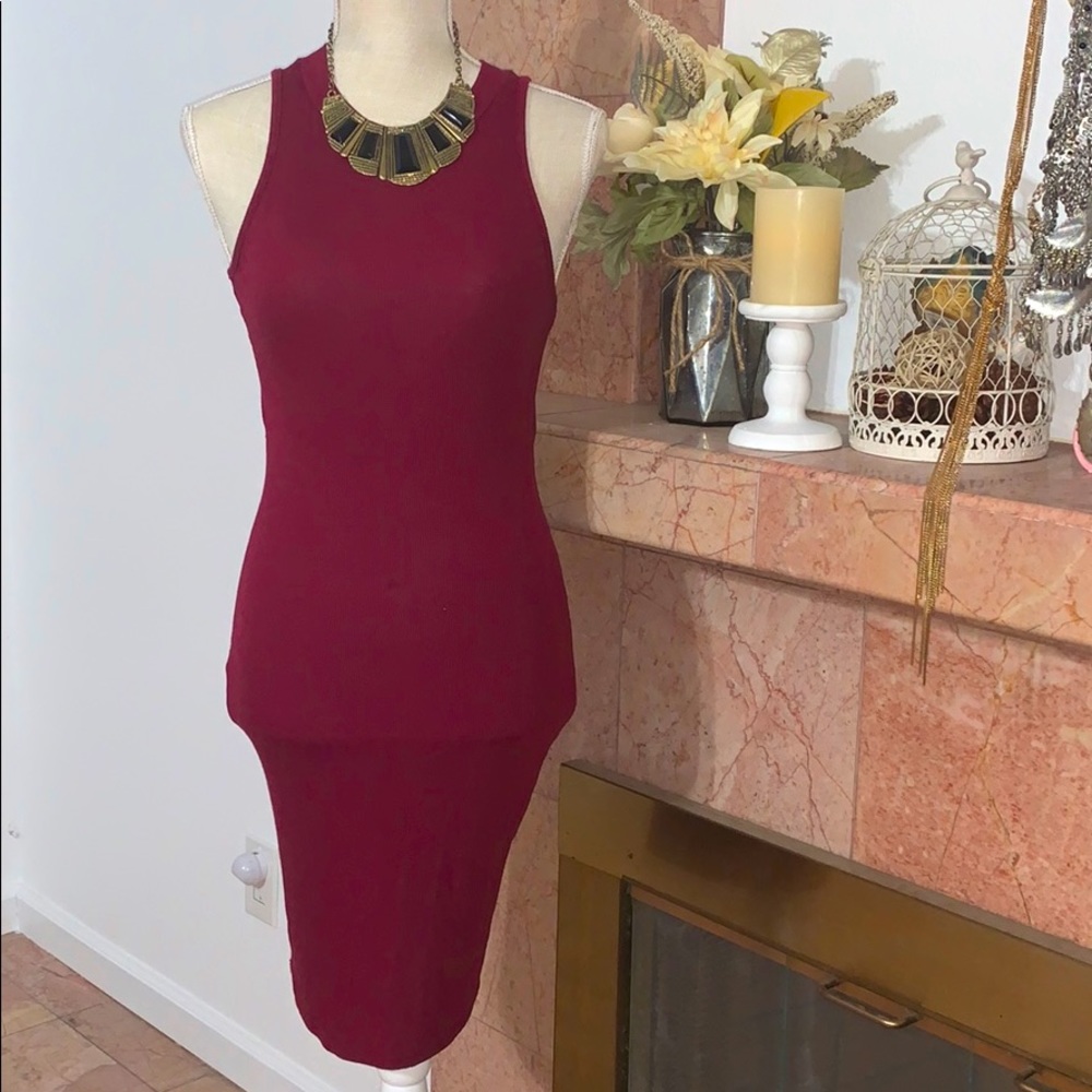 Open Back Dress